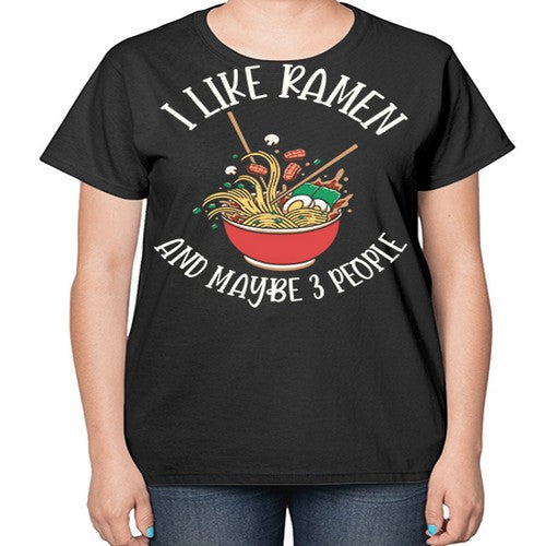 I Like Ramen Japanese Noodles 239# - anime-  Ladies T-Shirt