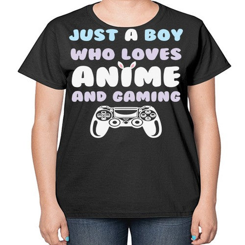 Just A Boy Who Loves 261# - anime-  Ladies T-Shirt