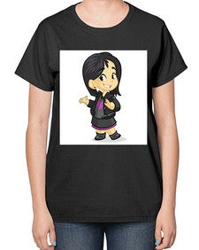Kid 147# - cartoon general-  Ladies T-Shirt
