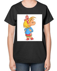 Kid 152# - cartoon general-  Ladies T-Shirt