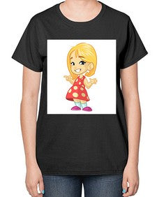 Kid 154# - cartoon general-  Ladies T-Shirt