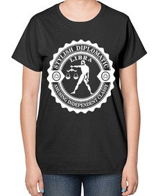 Libra 28# - libra-  Ladies T-Shirt