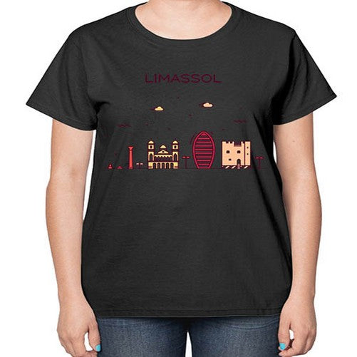 Limassol 1143# - cities-  Ladies T-Shirt