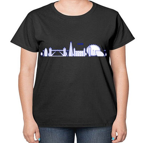 London 1160# - cities-  Ladies T-Shirt