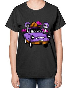 Mad driver 162# - cartoon general-  Ladies T-Shirt