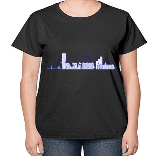 Malmo 1221# - cities-  Ladies T-Shirt