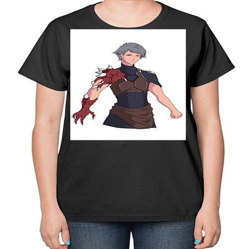Man has parasite on hand 14# - anime-  Ladies T-Shirt