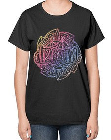 Mandala Dream Rainbow Glitter 760# - mandala-  Ladies T-Shirt