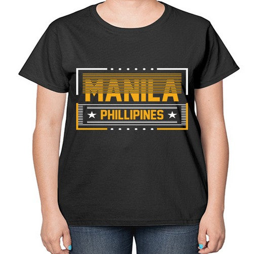 Manila 1233# - cities-  Ladies T-Shirt