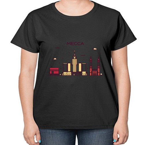 Mecca 1264# - cities-  Ladies T-Shirt