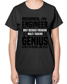 Mechanical engineer Style 1090# - engineer-  Ladies T-Shirt