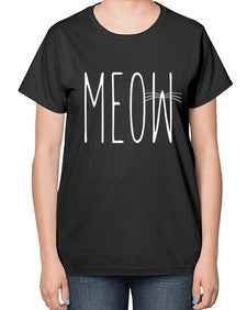 Meoww - cats-  Ladies T-Shirt