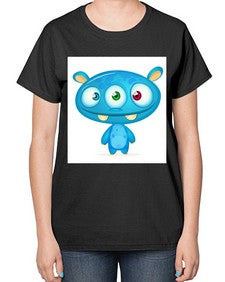 Monster 181# - cartoon general-  Ladies T-Shirt