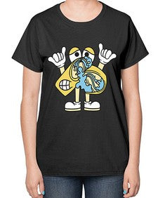 Nervous kebab 196# - cartoon food-  Ladies T-Shirt