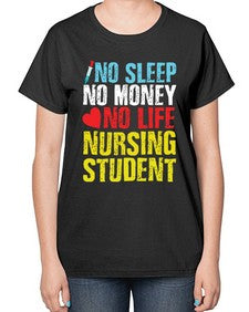 No Sleep Style 314# - nurse-  Ladies T-Shirt