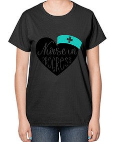 Nurse In Progress Style Style 1162# - nurse-  Ladies T-Shirt