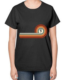 Retro ballet evolution for ballerinas ballet 179# - ballet-  Ladies T-Shirt