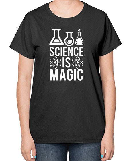 Science Is Magic 93# - general science-  Ladies T-Shirt