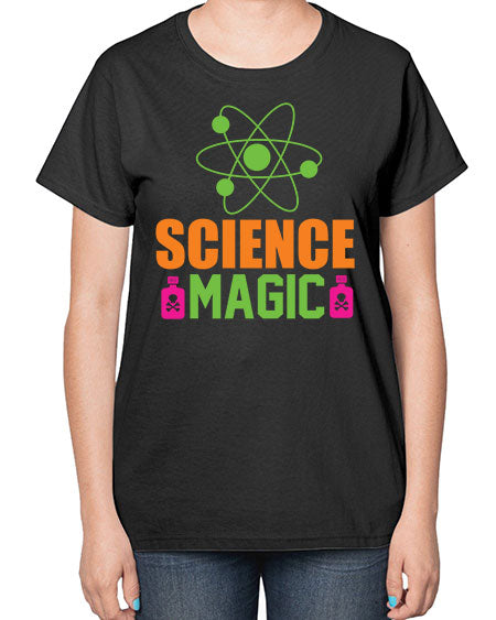 Science Magic 68# - general science-  Ladies T-Shirt