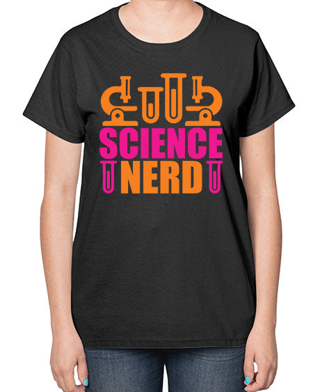 Science Nerd 59# - general science-  Ladies T-Shirt