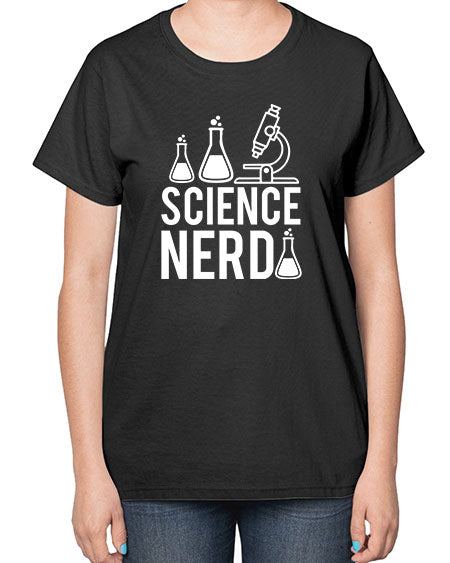 Science Nerd 61# - general science-  Ladies T-Shirt