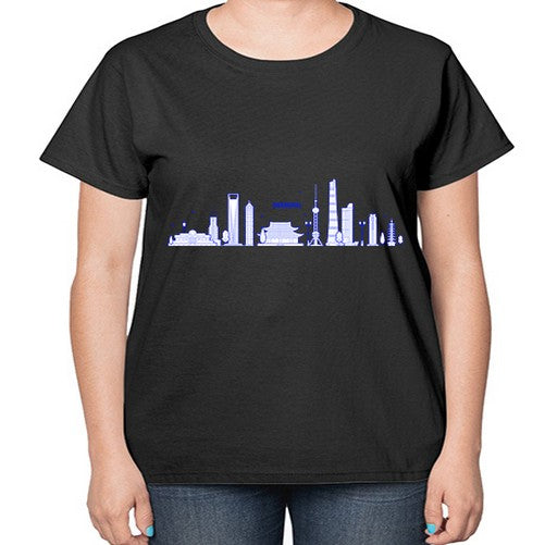 Shanghai 1828# - cities-  Ladies T-Shirt
