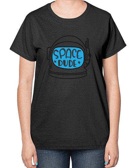 Spacedude 12# - space-  Ladies T-Shirt
