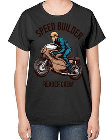 Speed builder 62# - motorcycle-  Ladies T-Shirt