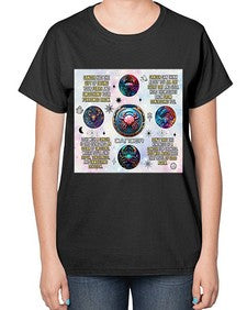 Straight Cancer 470# - cancer-  Ladies T-Shirt