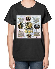 Straight Gemini 472# - gemini-  Ladies T-Shirt
