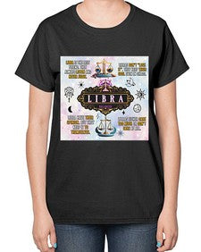 Straight Libra 474# - libra-  Ladies T-Shirt