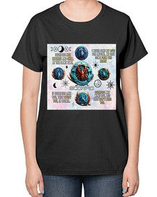 Straight scorpio 477# - scorpio-  Ladies T-Shirt