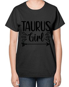 Taurus girl 500# - taurus-  Ladies T-Shirt