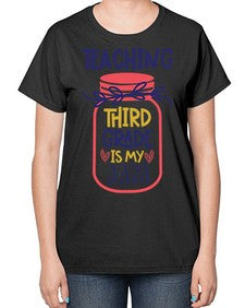 Teaching Third Grade 937# - third grade-  Ladies T-Shirt