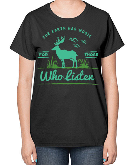The Earth Has Music 15# - nature-  Ladies T-Shirt