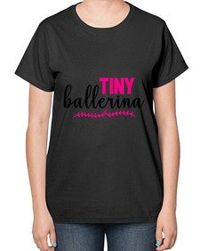 Tiny ballerina 202# - ballet-  Ladies T-Shirt