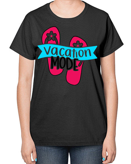 Vacation Mode Style 8# - summer-  Ladies T-Shirt