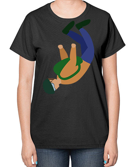all in one 03# - parachute-  Ladies T-Shirt