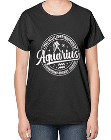 aquarius 77# - aquarius-  Ladies T-Shirt
