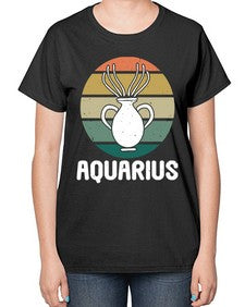 aquarius 78# - aquarius-  Ladies T-Shirt