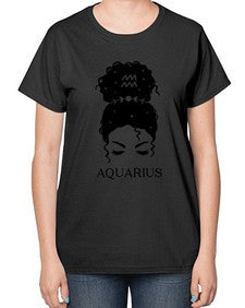 aquarius 81# - aquarius-  Ladies T-Shirt