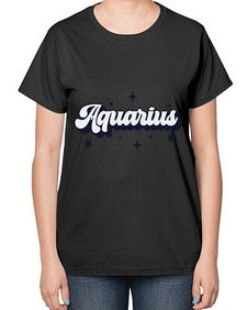 aquarius 82# - aquarius-  Ladies T-Shirt