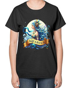 aquarius 84# - aquarius-  Ladies T-Shirt