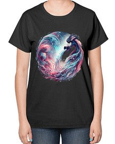 aquarius 91# - aquarius-  Ladies T-Shirt