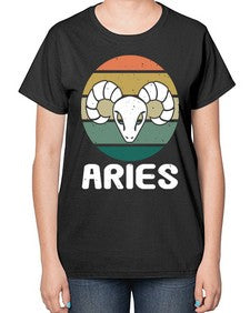 aries 134# - aries-  Ladies T-Shirt