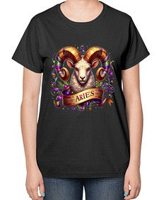 aries 136# - aries-  Ladies T-Shirt