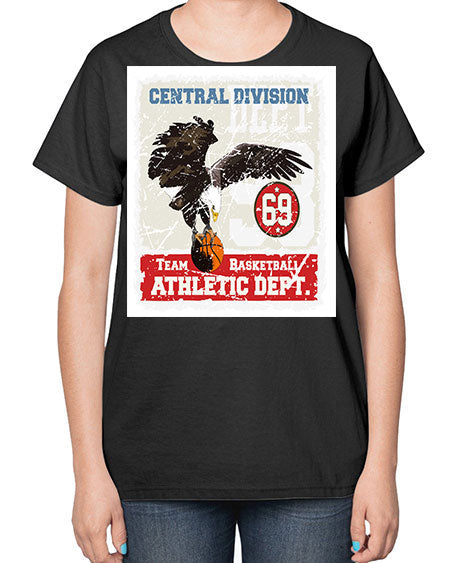 basket eagle 7# - birds-  Ladies T-Shirt