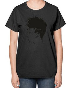 beardman 60# - black boys or men-  Ladies T-Shirt