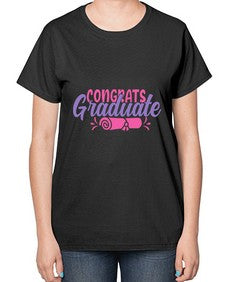 congrats graduate 38# - graduation-  Ladies T-Shirt