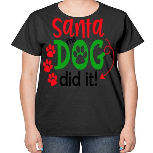 dogdidit 121# - dogs-  Ladies T-Shirt